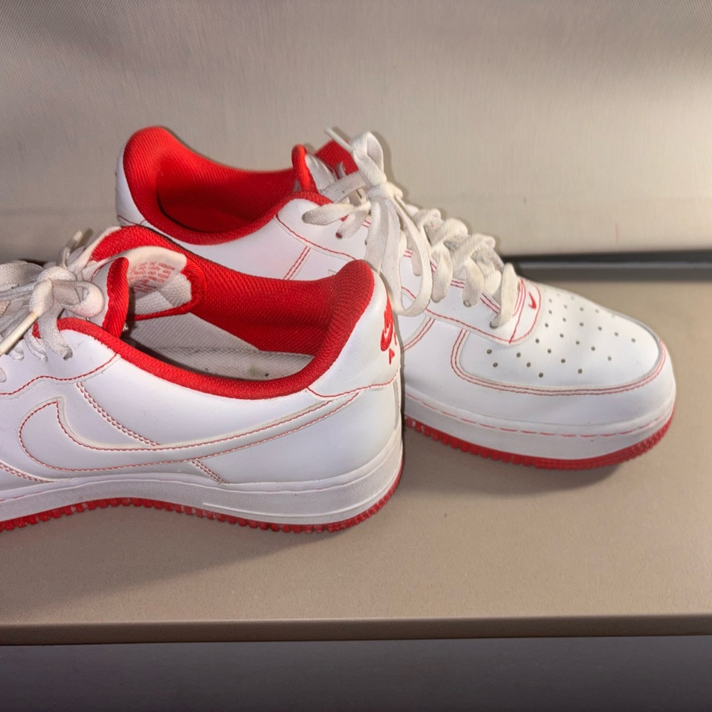 Nike Red and White Sportswear